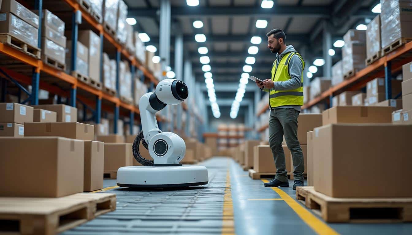 Découvrez des solutions automatisées pour la manutention en entreposage dans l'industrie