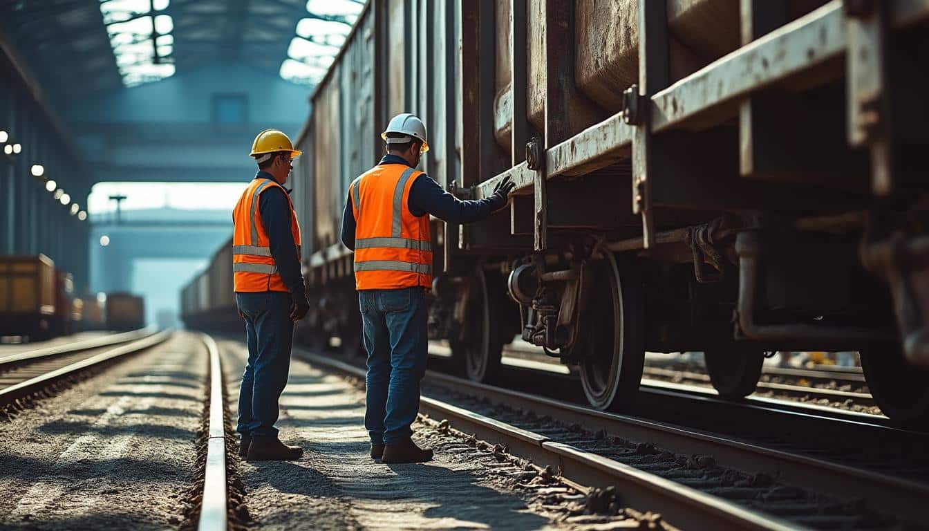 Comment assurer la sécurité du chargement industriel dans un wagon de fret ?