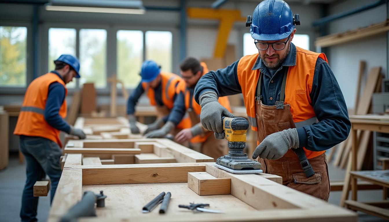 Illustration: Comment le centre de formation en bâtiment de Poitiers prépare les futurs professionnels