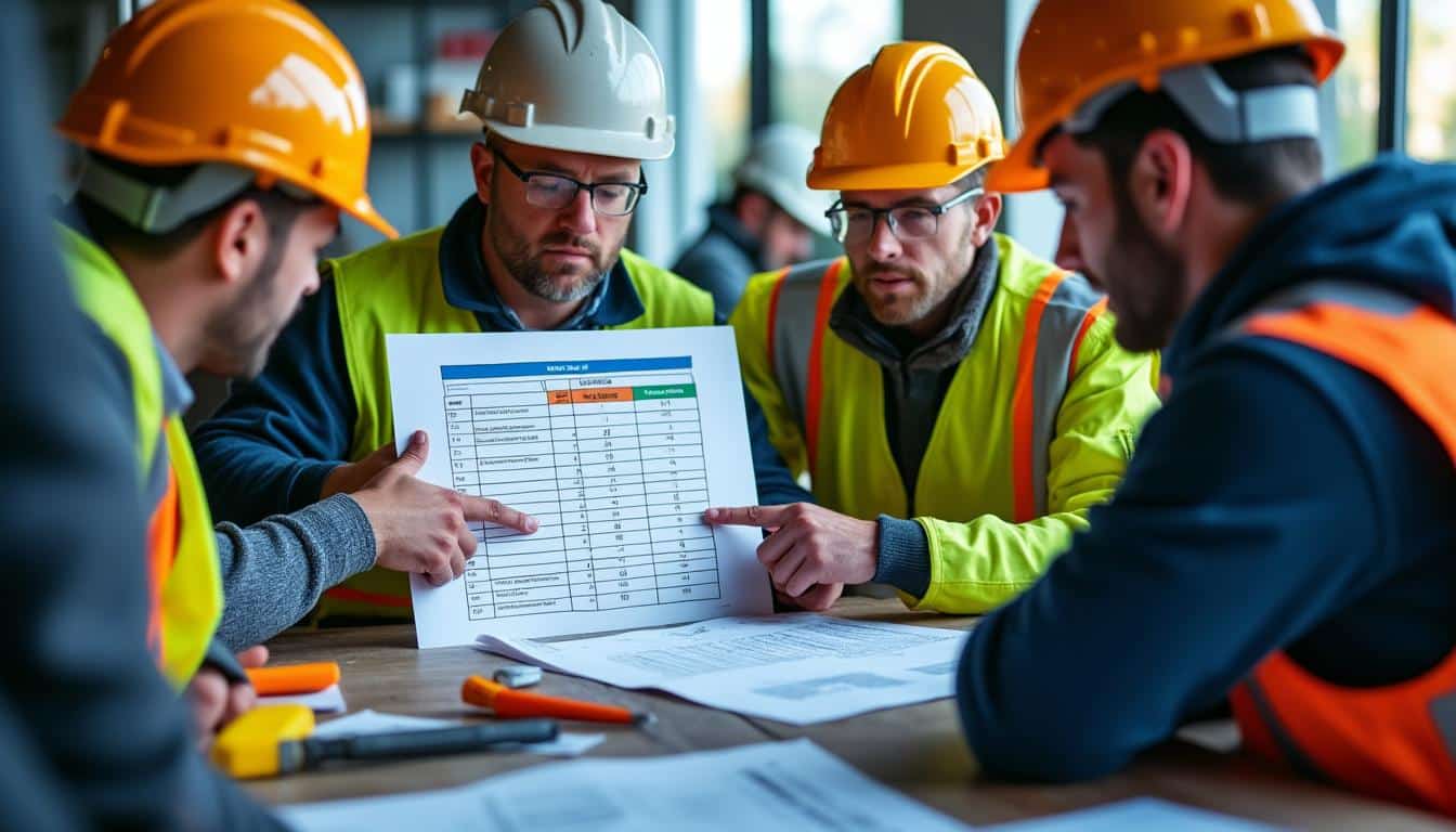 Illustration: Comprendre à quoi correspond la grille de salaire dans le secteur du BTP