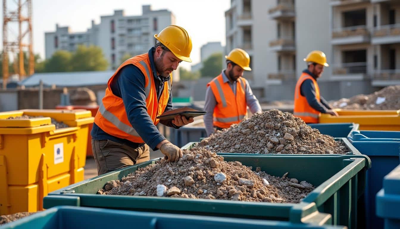 Illustration: Comment l’enquête www.enquete-dechets-btp.fr Ipsos éclaire la gestion des déchets dans le BTP