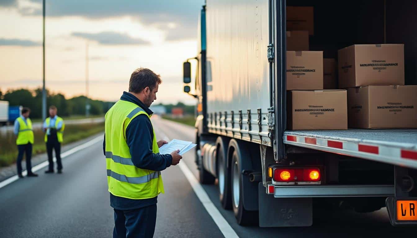 Illustration: Comprendre les garanties clés dans l’assurance du transport routier des marchandises