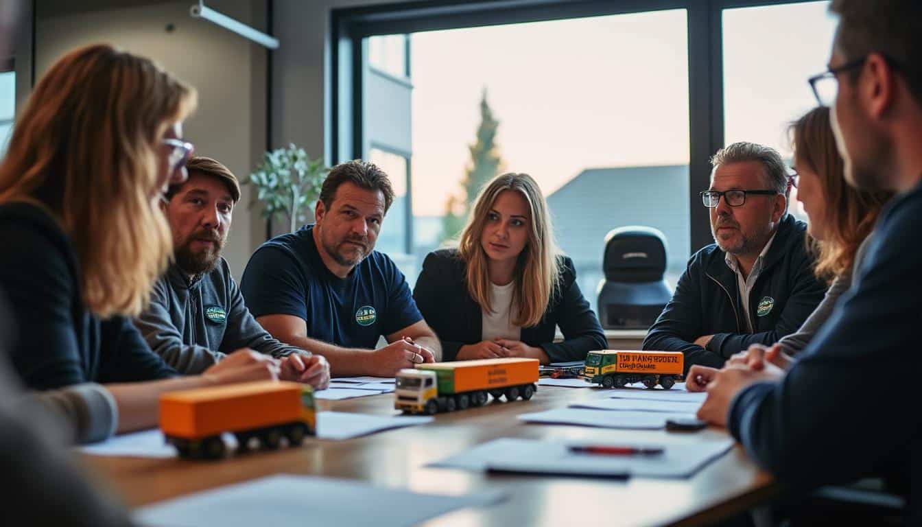 Illustration: Comprendre la composition et le rôle des membres dans les syndicats routiers