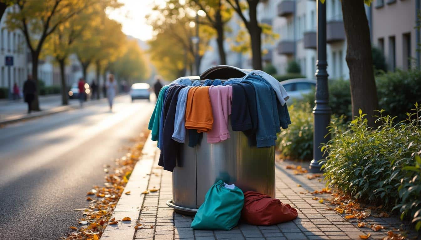 Illustration: Comprendre le rôle et l’utilité des conteneurs à vêtements