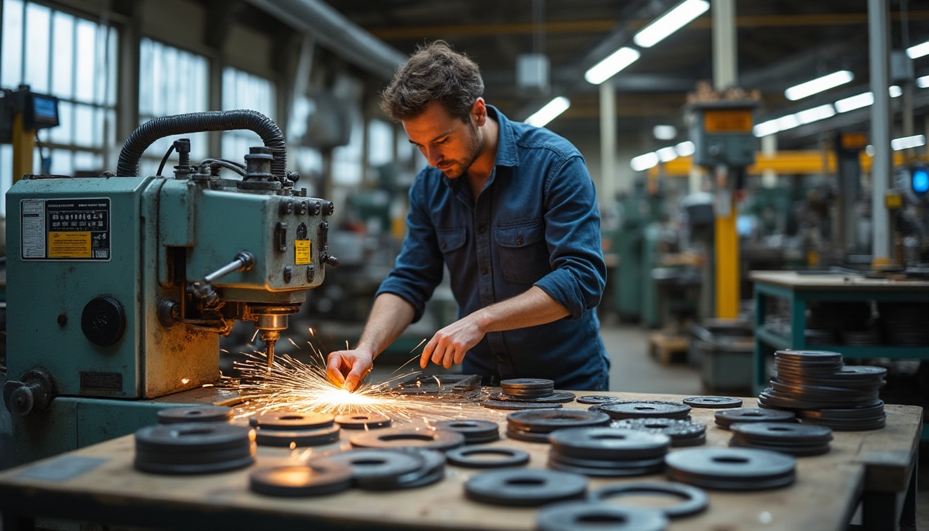 Illustration: Comprendre le rôle et le fonctionnement d’une fraiseuse dans l’usinage industriel