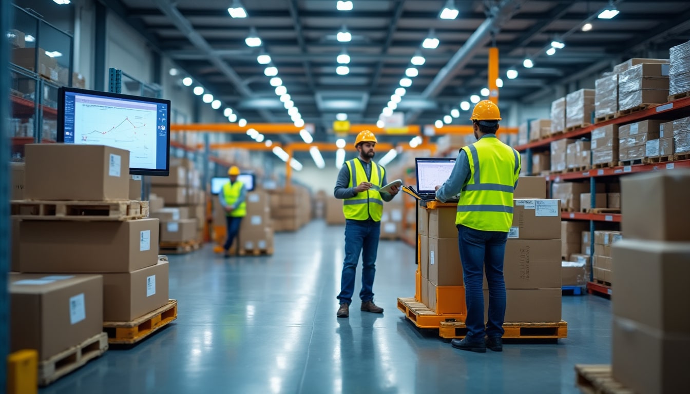 Illustration: Comprendre la gestion des flux dans le domaine du transport et de la logistique