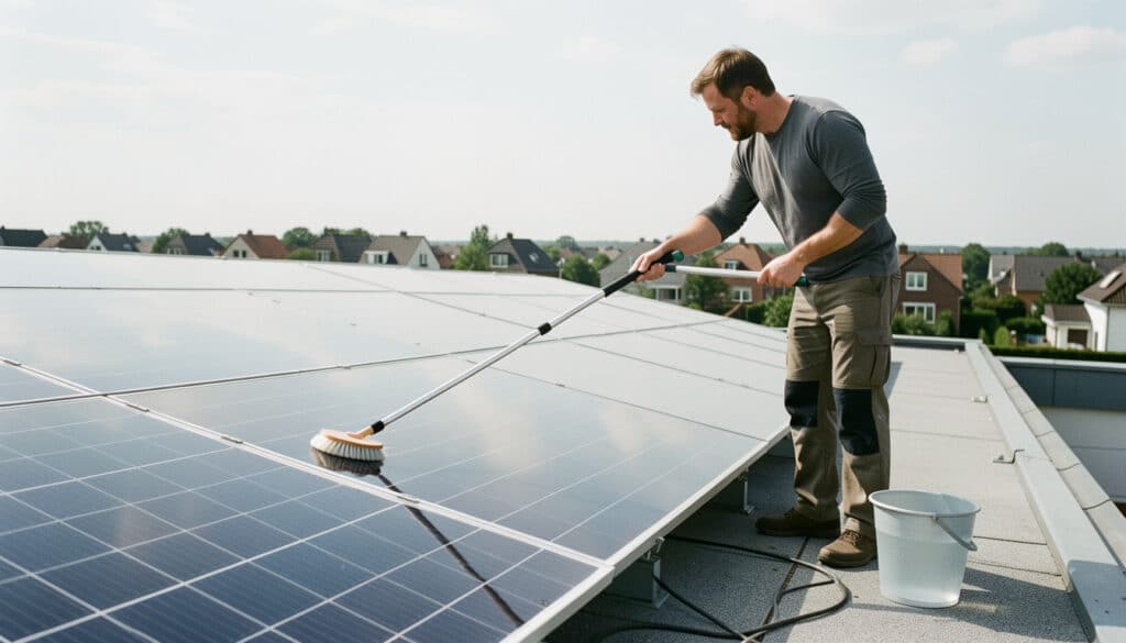 Comment nettoyer ses panneaux solaires sans les abîmer
