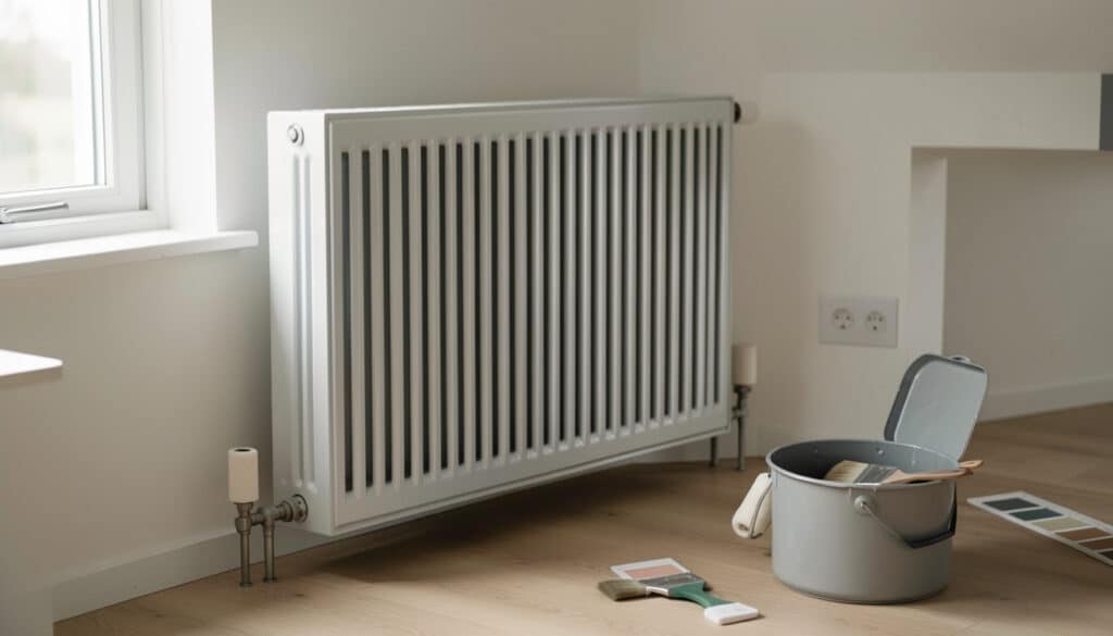Quelle peinture choisir pour un radiateur en acier ?