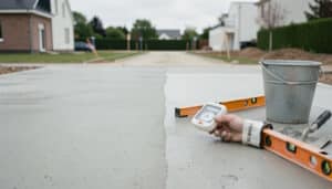 Temps de séchage du béton selon les travaux à faire