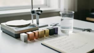 Densité des métaux : calcul, unités et comparatif